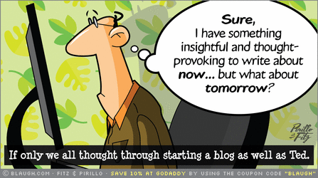 O čemu blogovati sutra?