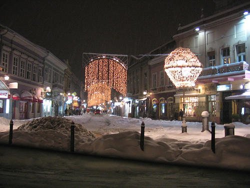 Novi Sad pod snegom