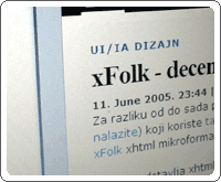 xFolk – decentralizacija tagovanja