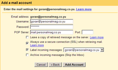 Gmail dobio Mail Fetcher funkciju